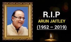 BJP leader Arun Jaitley passes away