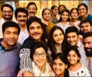 Nagarjuna is very happy with manmadhudu 2