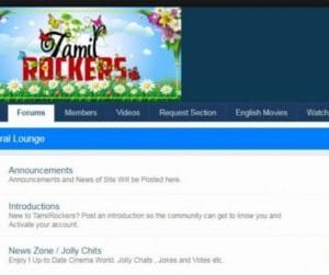 Tamil Rockers Website