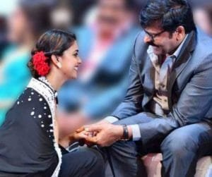 chiranjeevi and keerthi suresh in siima awards
