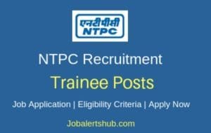 Jobs in NTPC