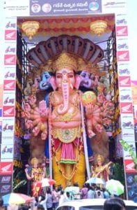 Khairata Baad Ganesha, the world's tallest recorded