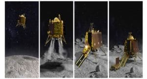 The Chandrayaan-2 Vikram lander is expected to reach the South Pole in the next few hours