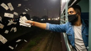 500-rupee-notes-suddenly-fell-from-moving-train
