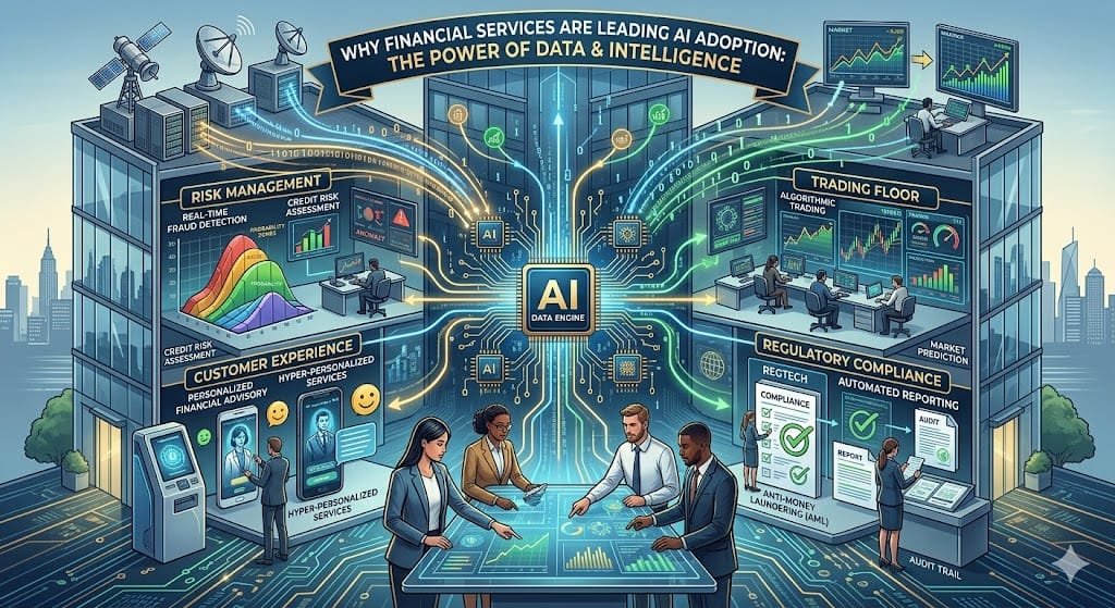Why Financial Services Are Leading AI Adoption