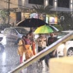 విజయవాడలో భారీ వర్షం, ఆంధ్రప్రదేశ్ వాతావరణ దృశ్యం